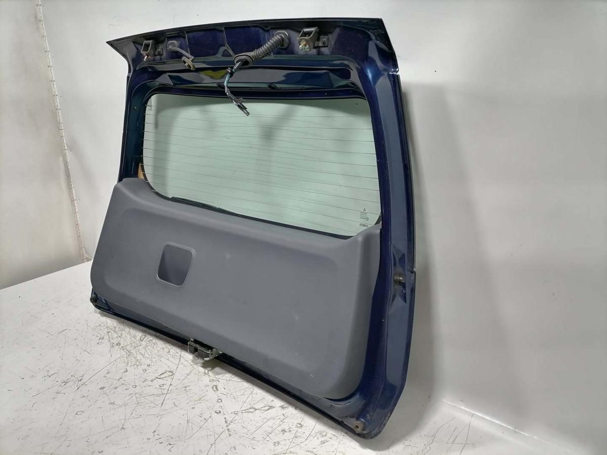 Mitsubishi Colt Z30 original Heckklappe mit Heckscheibe T43 Blau 5-T&uuml;rer Bj.2005